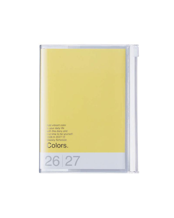 Mark's Diary A6 Colors 2026/2027 Yellow