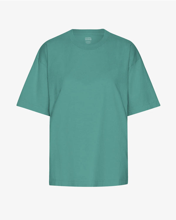 Organic Oversized T-Shirt Pine Green