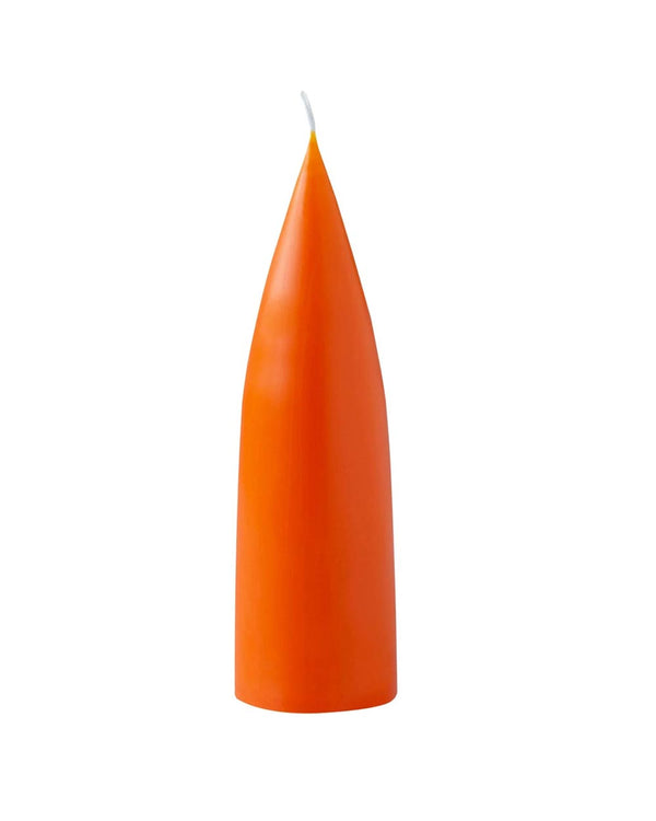 Cone-Shaped Candle Orange