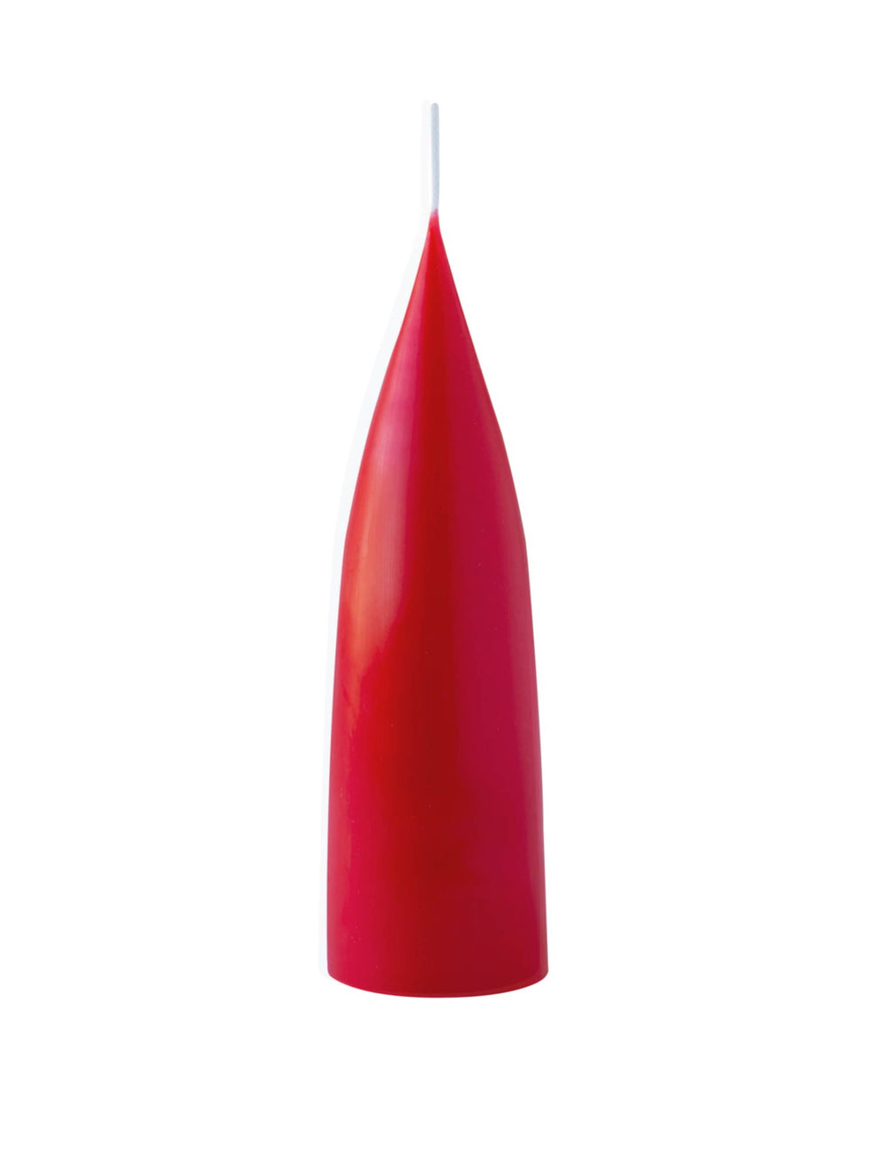 Cone-Shaped Candle X-Mas Red