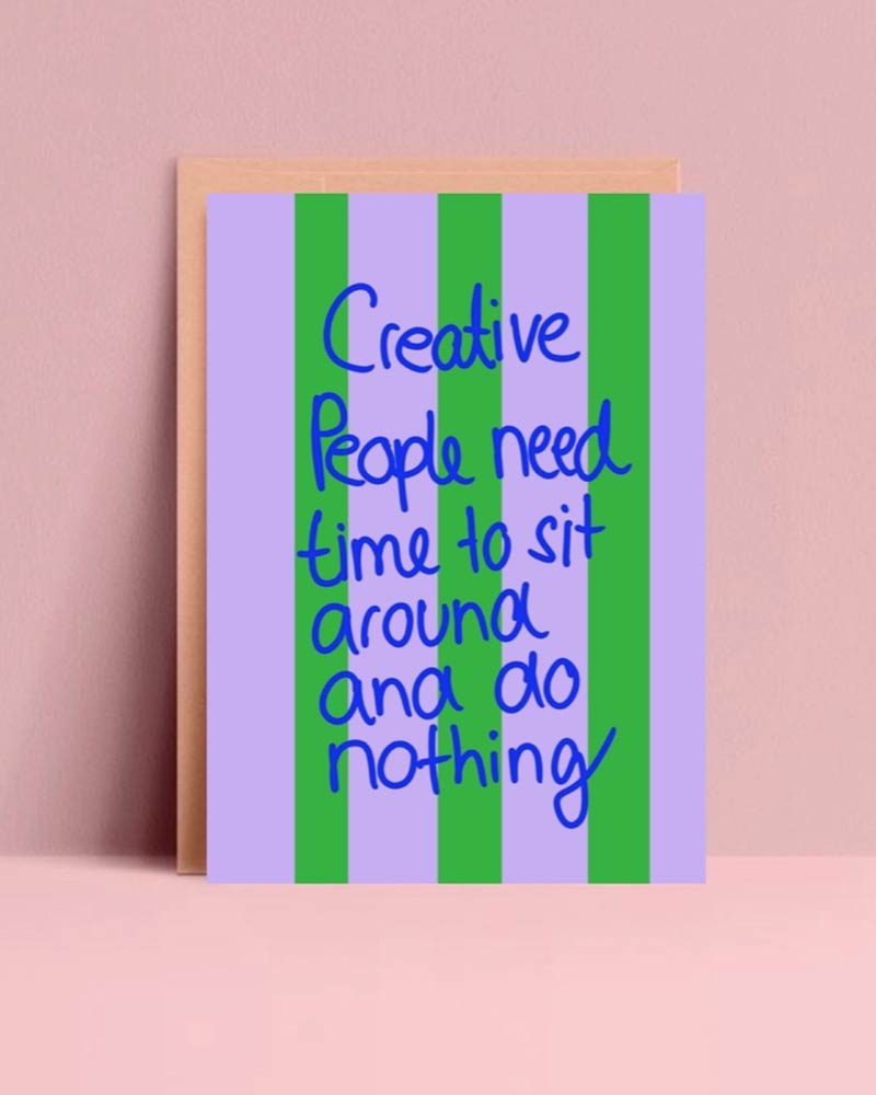 Creative People Postkarte