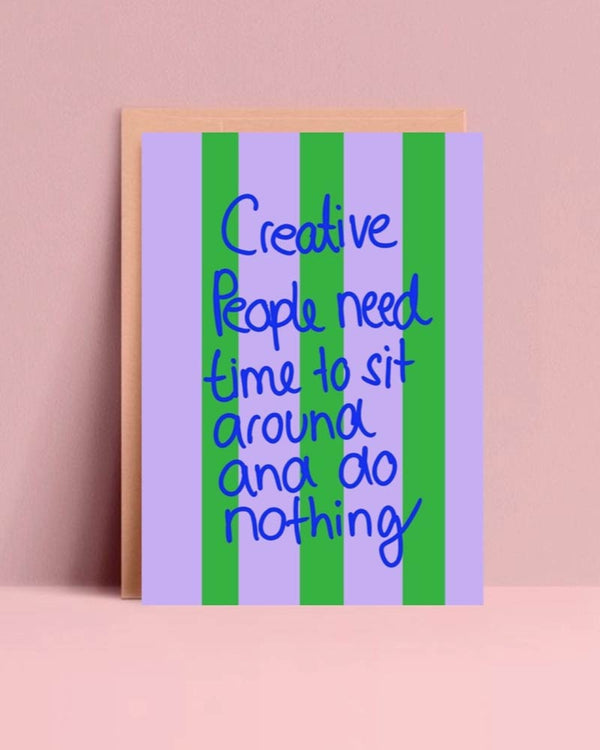 Creative People Postkarte