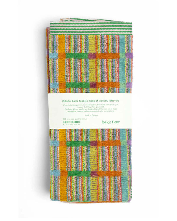 Odds & Ends Gästehandtuch #70 Criss Cross (2er Set)