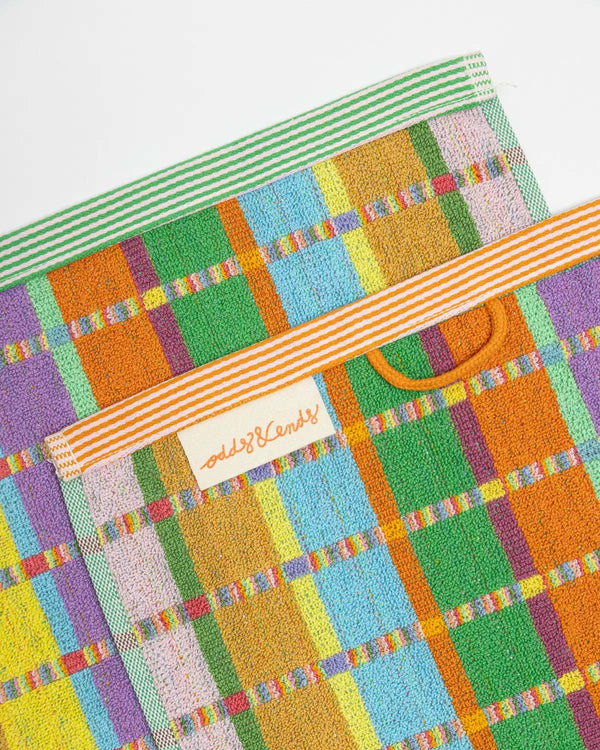 Odds & Ends Gästehandtuch #70 Criss Cross (2er Set)