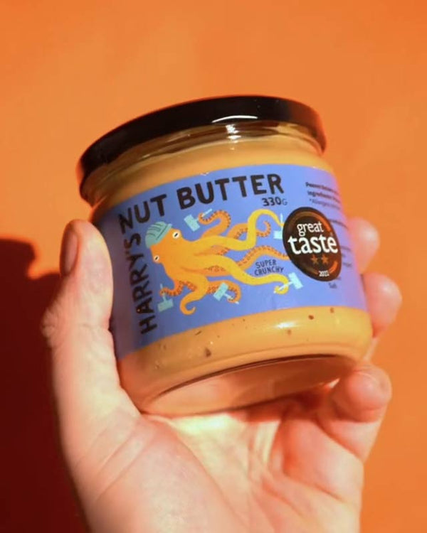 Harry's Nut Butter – Crunchy Erdnuss - 330g