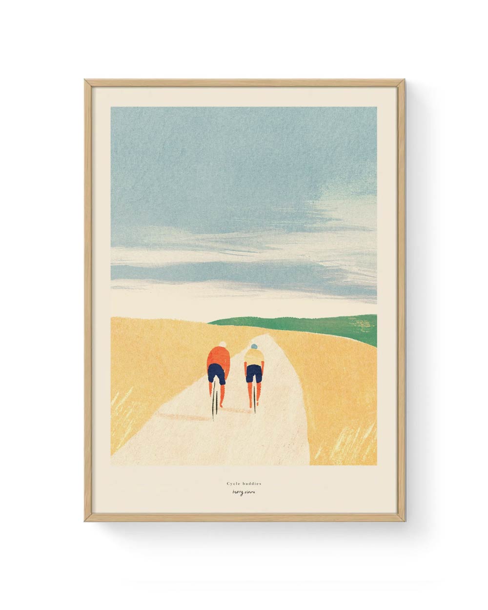 Henry Rivers - Cycle Buddies Poster (Din A3)