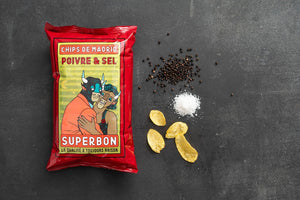 Superbon Chips de Madrid Salt & Pepper 135g