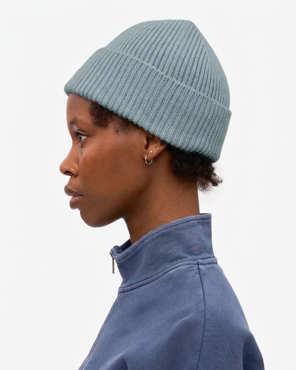 Colorful Standard - Merino Wool Beanie Stone Blue