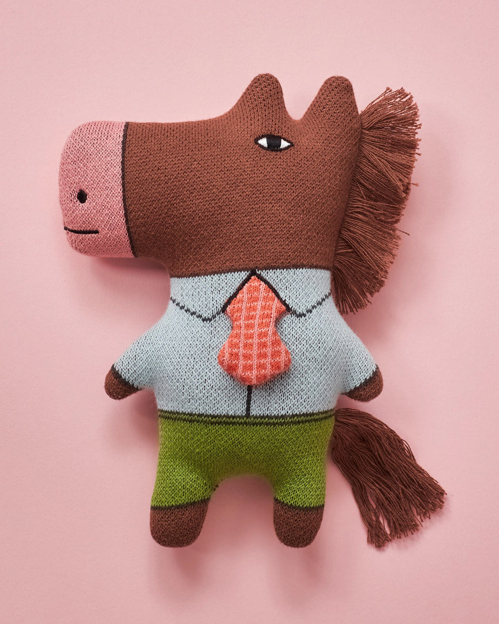 Kuscheltier Danny Donkey aus Baumwollstrick