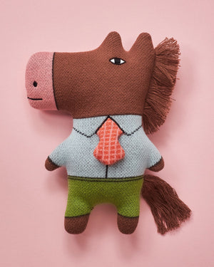 Kuscheltier Danny Donkey aus Baumwollstrick