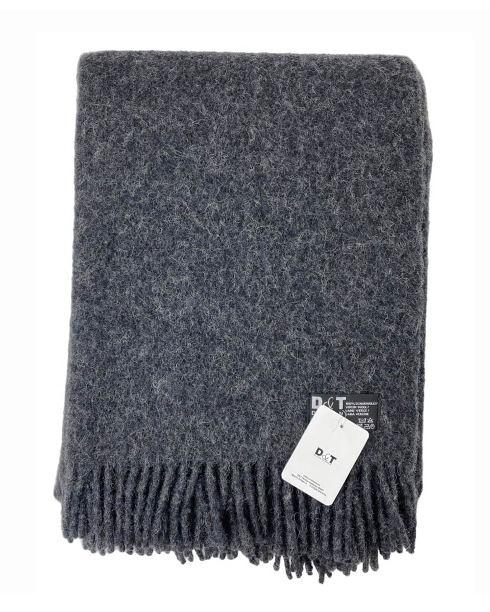Wolldecke Basic Anthrazit