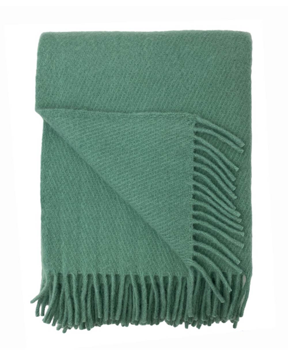Wolldecke Basic Lagune