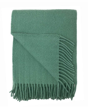 Wolldecke Basic Lagune