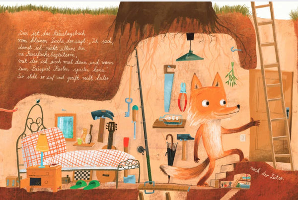 Der Fuchs geht auf die Reise