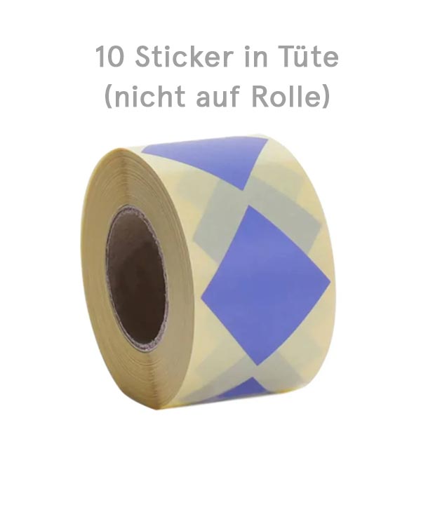 Aufkleber Diamond Cornflower (10 Stk.)
