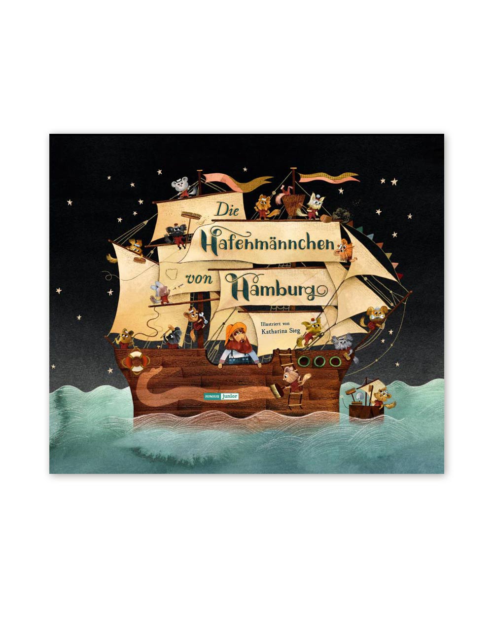 Die Hafenmännchen von Hamburg