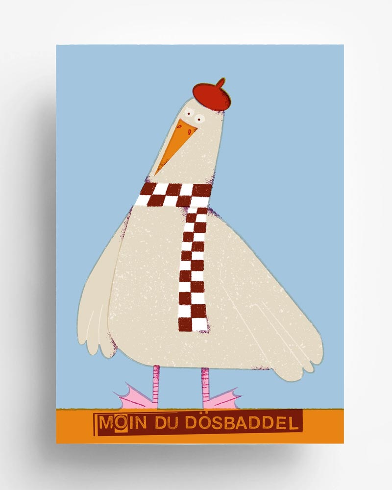 Barbara Dziadosz - Dösbaddel Postkarte