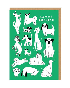 Ohh Deer Yappiest Birthday Dogs Klappkarte