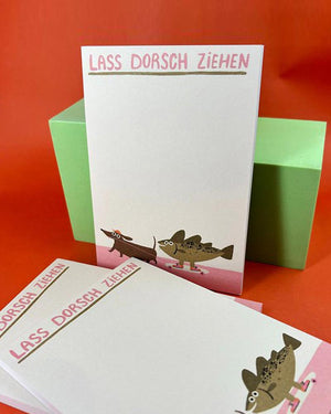 Lass Dorsch Ziehen Block - Slinga Illustration