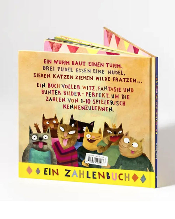 Drei Pudel essen eine Nudel - Ein Zahlenbuch