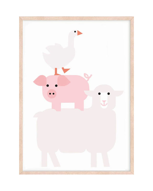 Drei Freunde Poster (DIN A3)