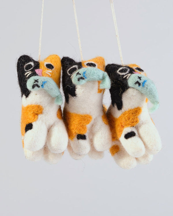 Dwight Cat Filzanhänger