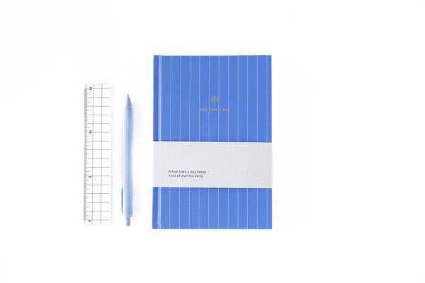A-Journal One Line A Day - Lavender Stripes