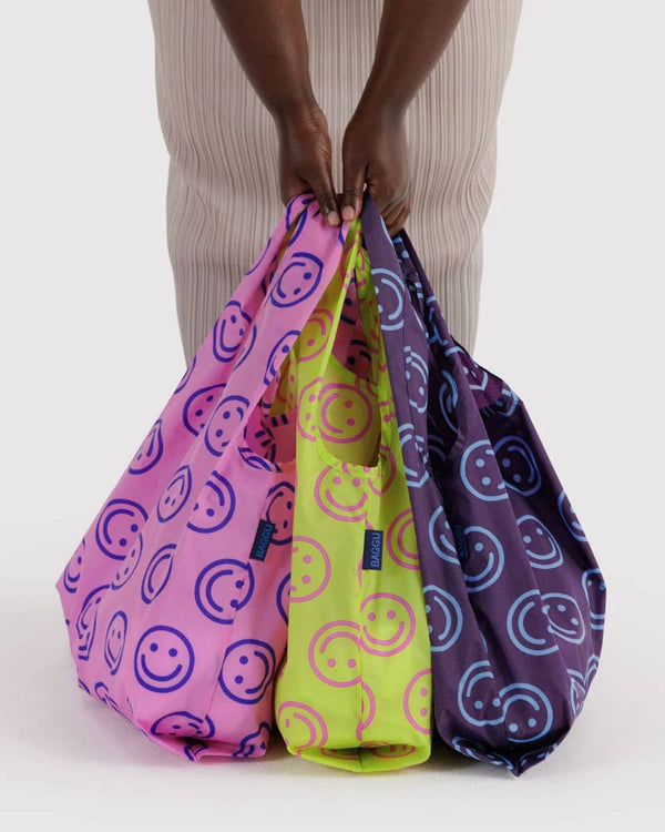 Baggu Standard Einkaufsbeutel Pop Yellow Happy