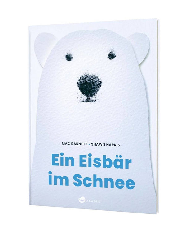 Ein Eisbär im Schnee
