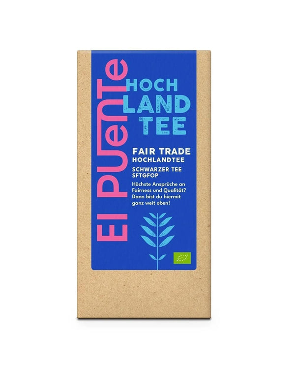 El Puente Hochlandtee - Bio-Schwarztee, 90g, lose
