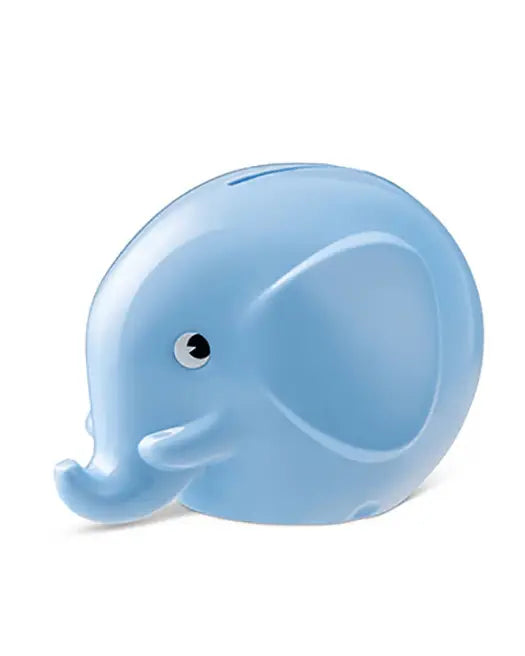 Elefanten Spardose Baby Blue