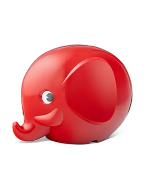 Elefanten Spardose Red