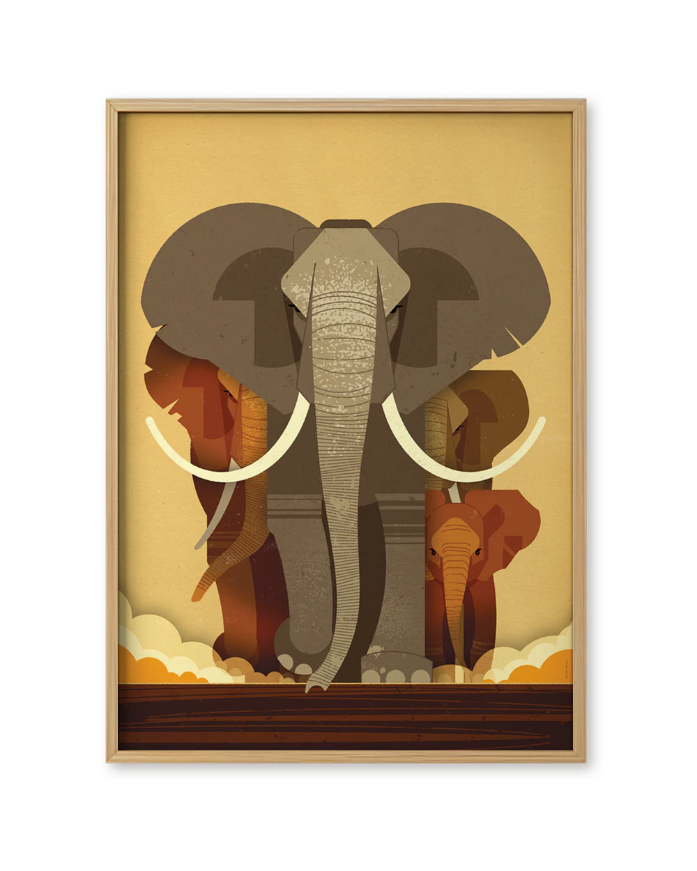 Elephant Poster (50x70cm)