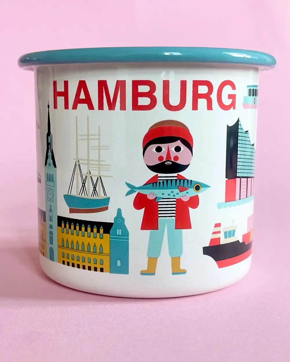 Ingela P. Arrhenius - Hamburg Emaille Becher