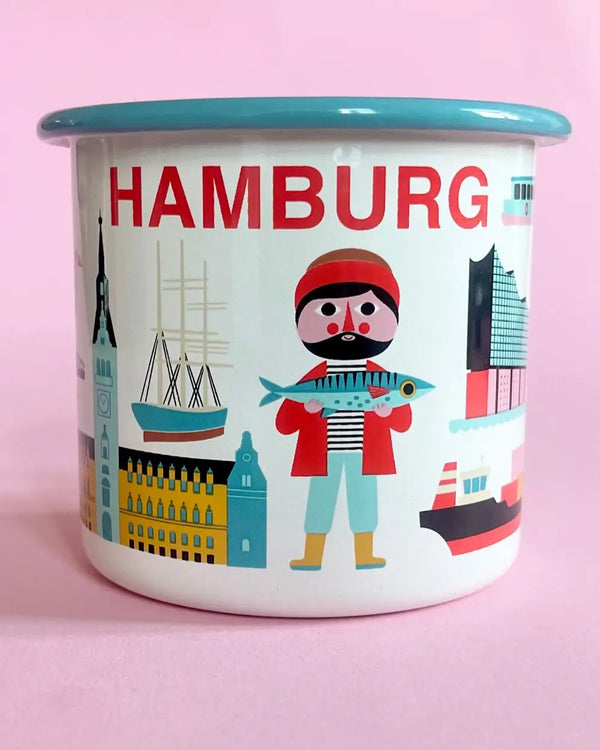 Ingela P. Arrhenius - Hamburg Emaille Becher