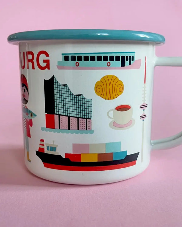 Ingela P. Arrhenius - Hamburg Emaille Becher