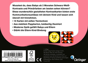 Kartenset Erste Bilder für Babyaugen 3-6 Monate