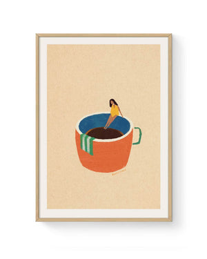 Henry Rivers - Espresso Dip Poster (Din A3)
