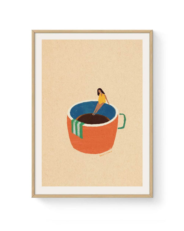Henry Rivers - Espresso Dip Poster (Din A3)
