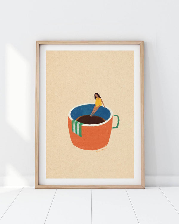 Henry Rivers - Espresso Dip Poster (Din A3)