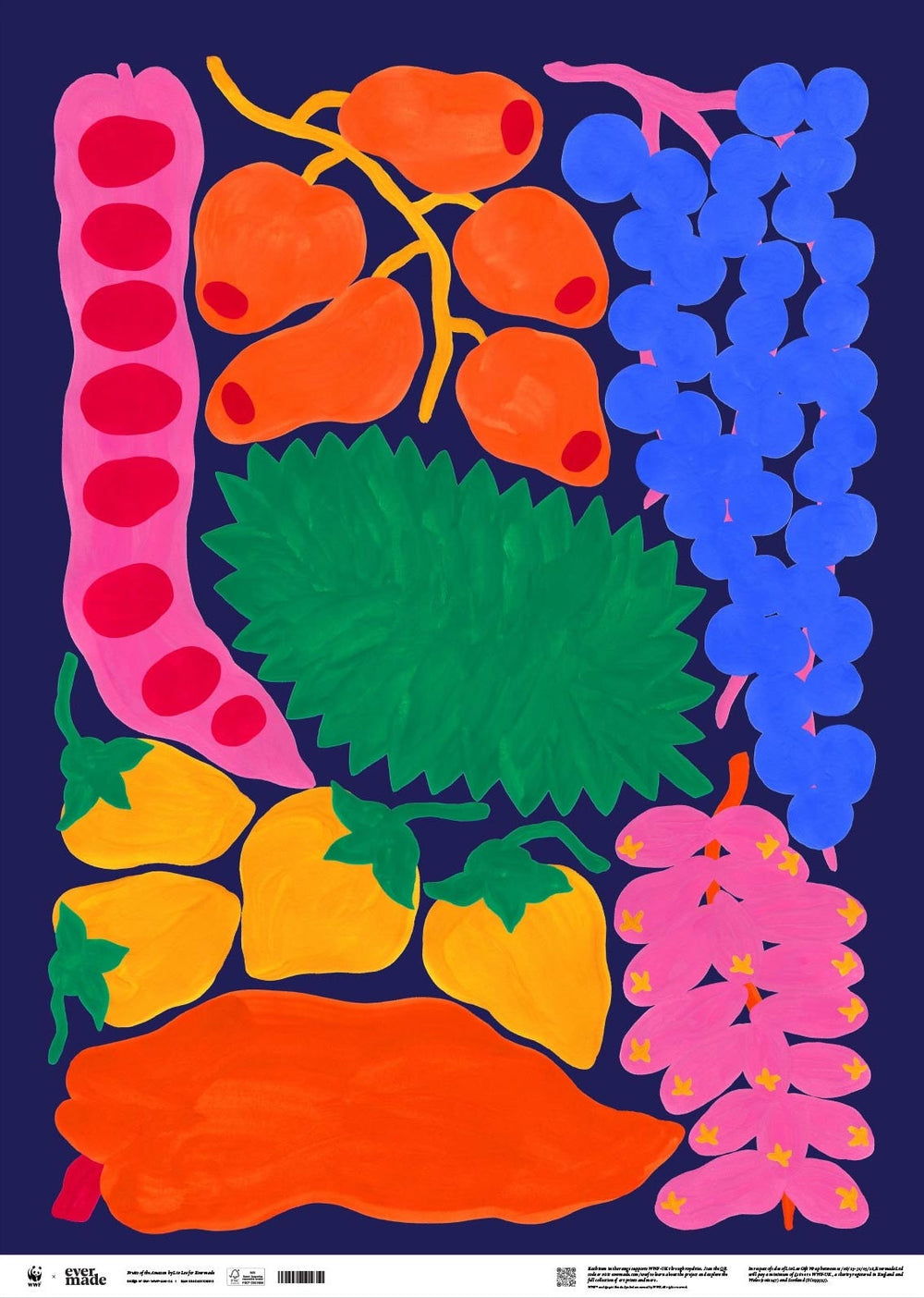 Liv Lee x WWF Fruits of the Amazon Geschenkpapier