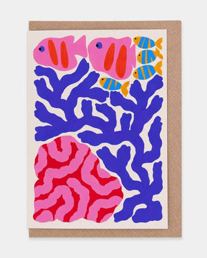 Evermade - Coral and Fish WWF Klappkarte