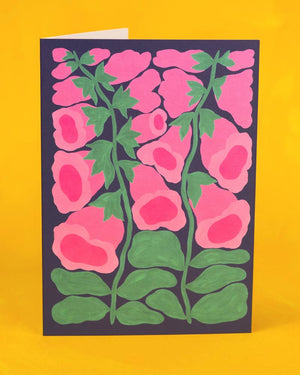 Foxglove Pink WWF Klappkarte
