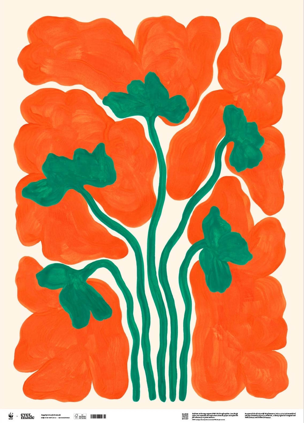 Liv Lee x WWF Poppy Geschenkpapier