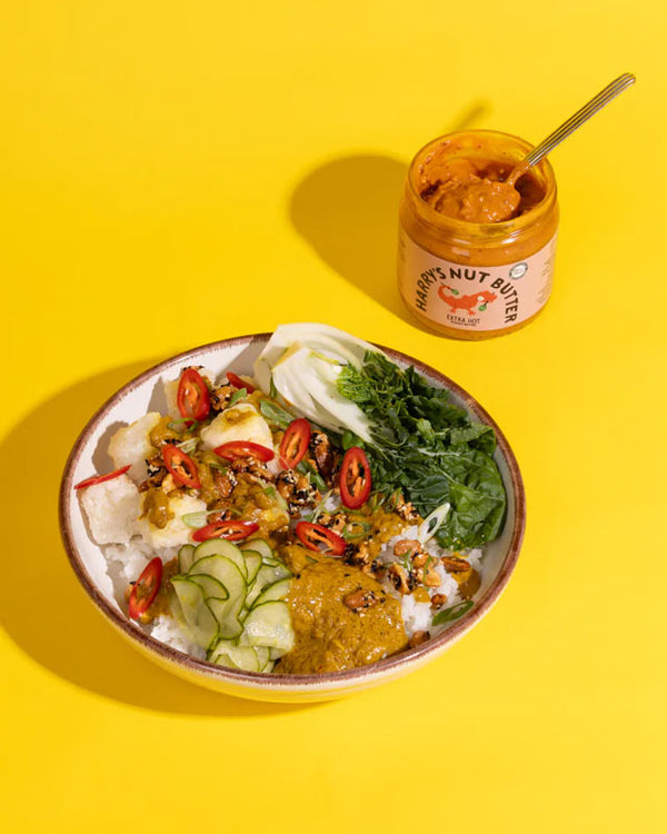 Harry's Nut Butter – Extra Scharf Erdnuss - 330g