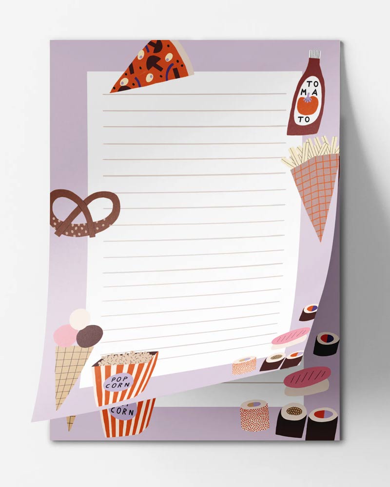 Fastfood Notepad DinA5