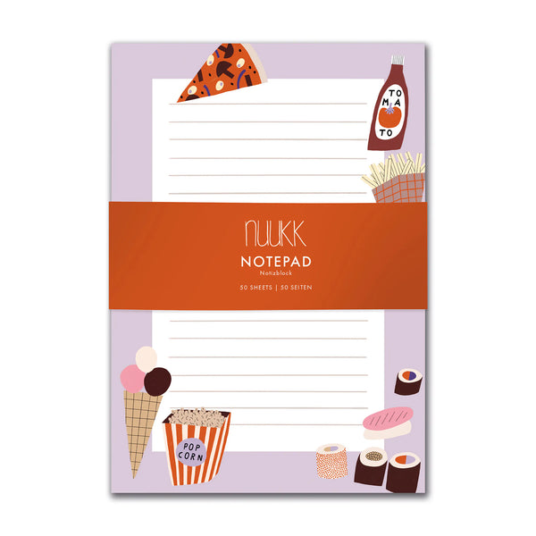 Fastfood Notepad DinA5