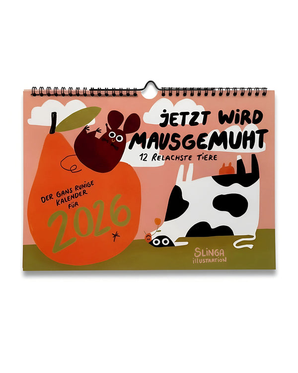 Jetzt wird mausgemuht - Der Faule Kalender 2026
