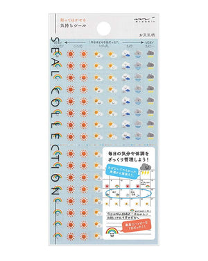 Midori Sticker Feelings Weather