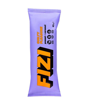 Fizi - Schokoriegel mit Erdnuss + Karamell • 45g Vegan Glutenfrei
